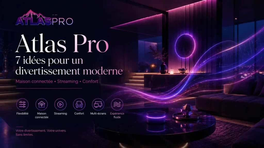 Atlas Pro et divertissement moderne à la maison en France