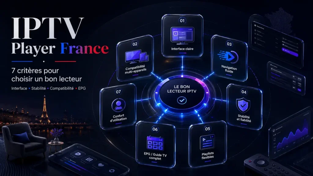IPTV Player France 7 critères pour choisir un bon lecteur IPTV